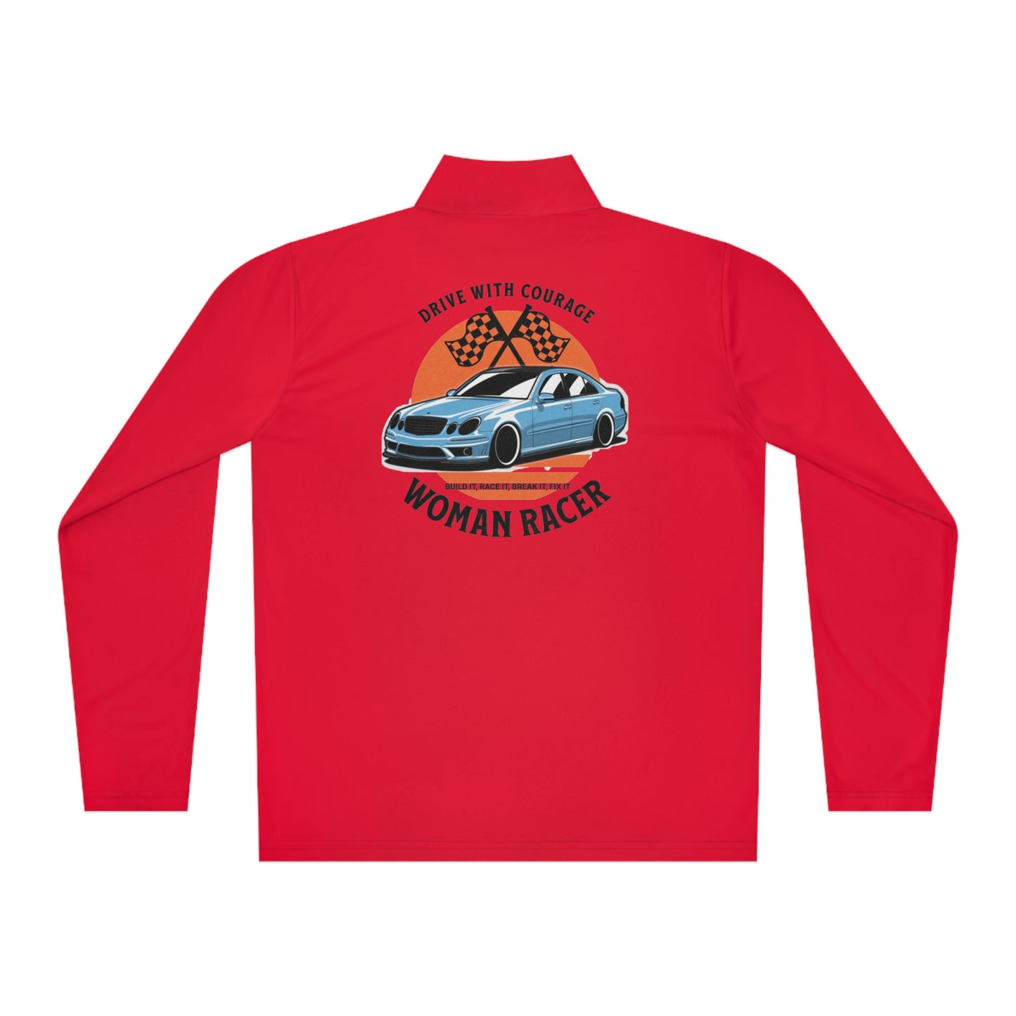 Drag Racing Quarter-Zip Pullover