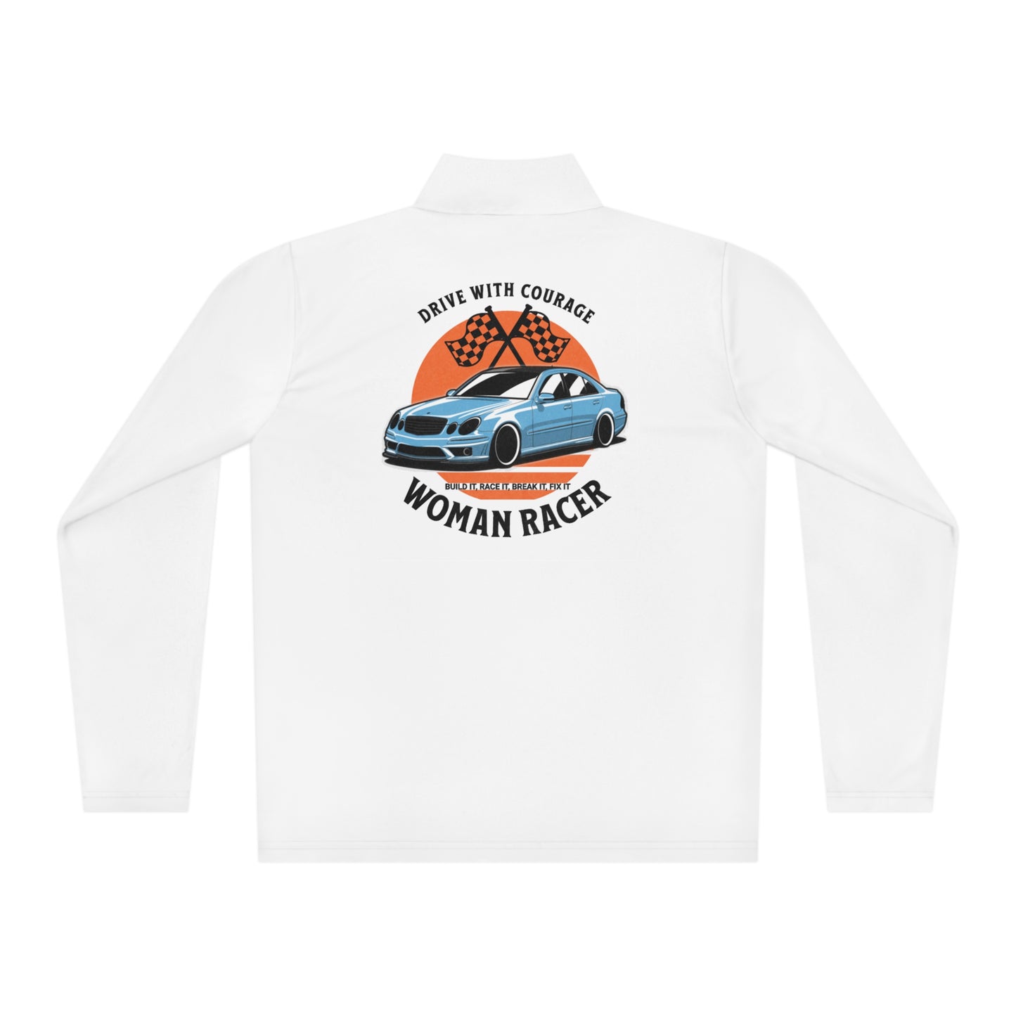 Drag Racing Quarter-Zip Pullover