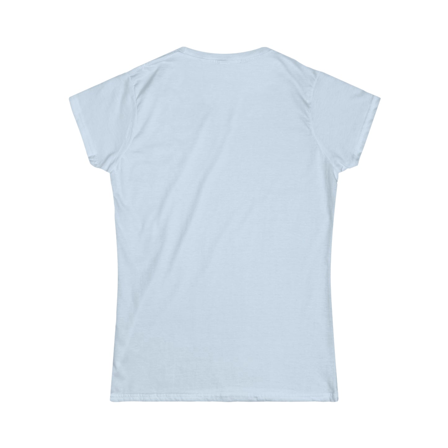 God Made Women Softstyle Tee Blue