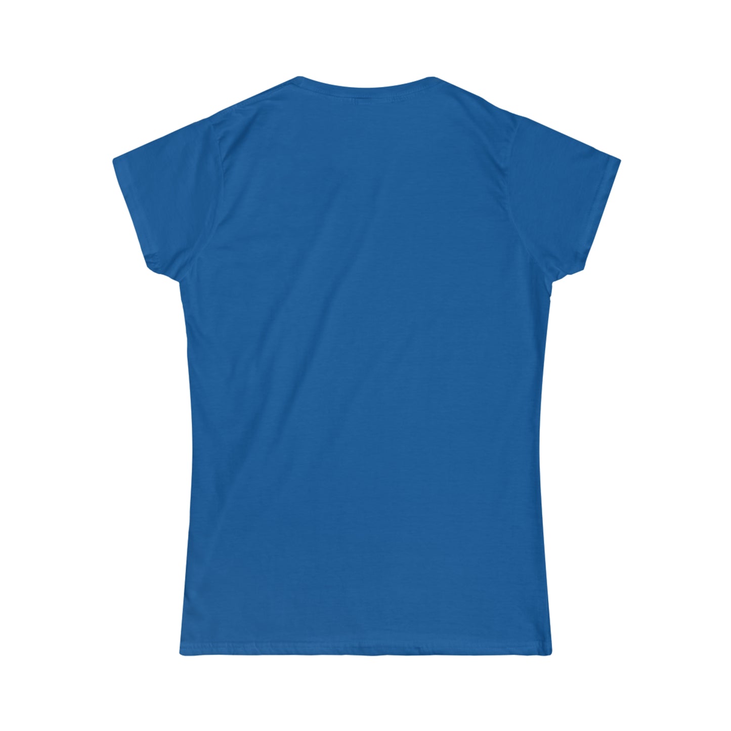 God Made Women Softstyle Tee Blue