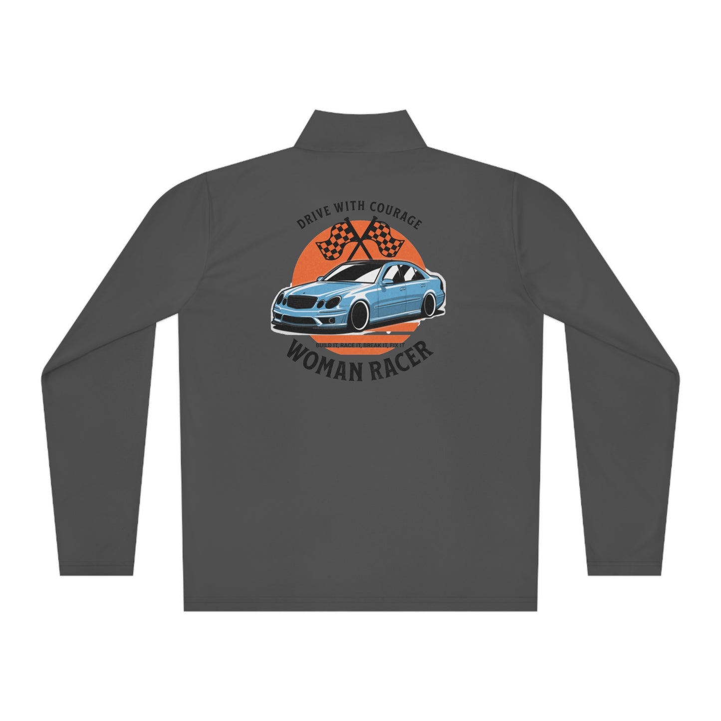 Drag Racing Quarter-Zip Pullover