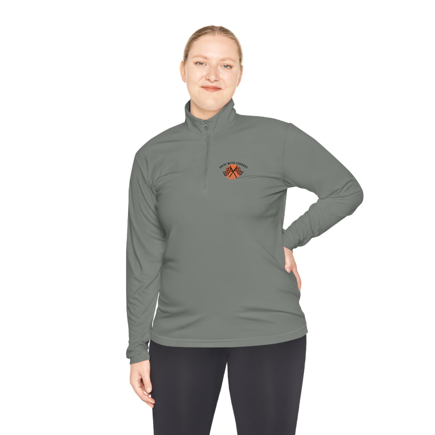 Drag Racing Quarter-Zip Pullover