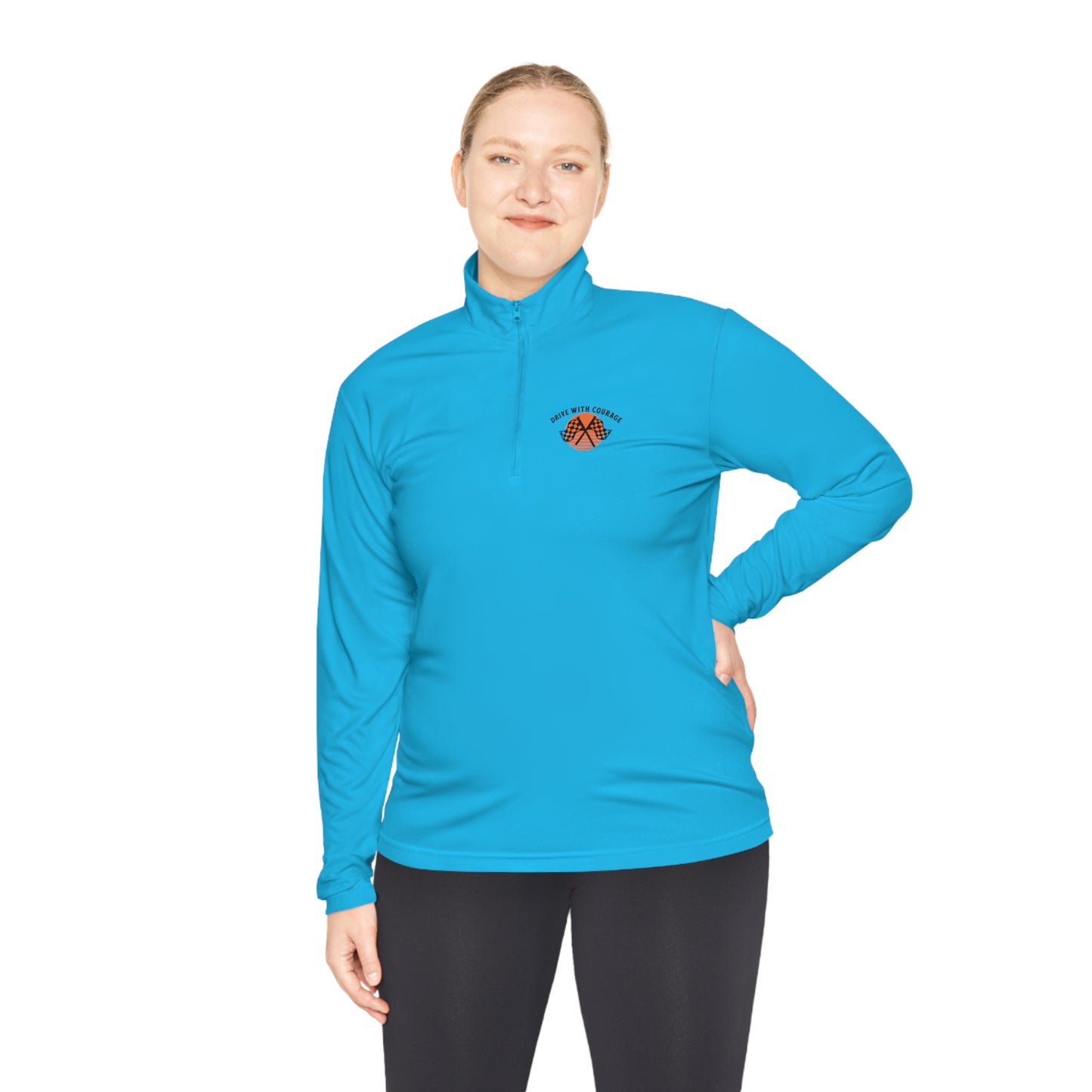 Drag Racing Quarter-Zip Pullover