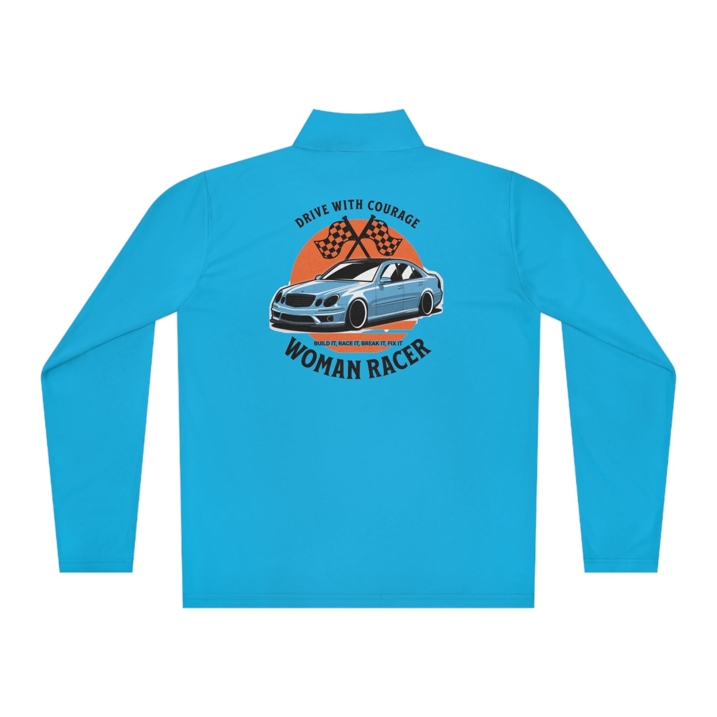 Drag Racing Quarter-Zip Pullover