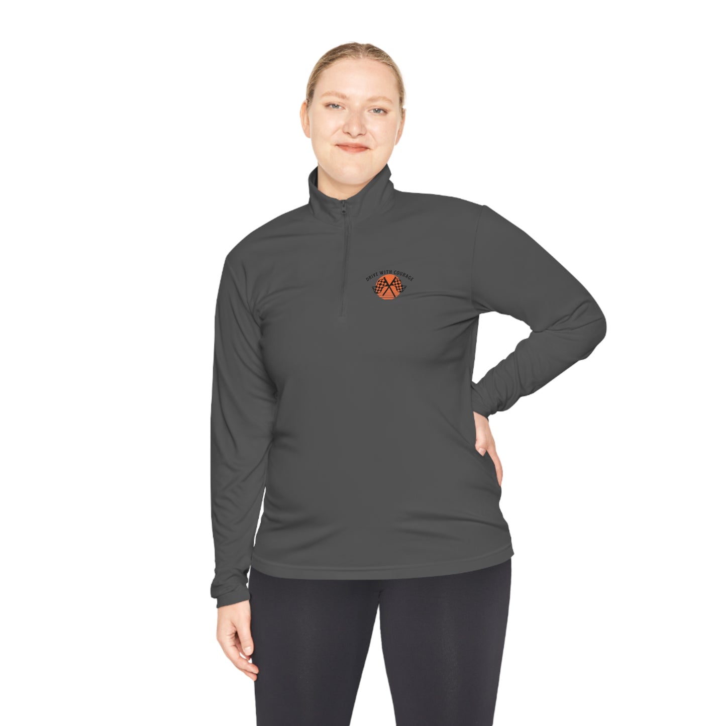 Drag Racing Quarter-Zip Pullover